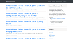 Desktop Screenshot of movimientolibre.com